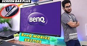 The Perfect Setup For Work & Gaming | BenQ Mobiuz EX2710S Gaming Monitor | Screen Bar Plus