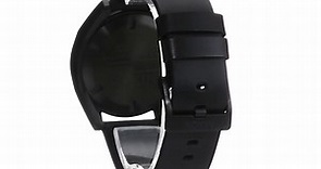 Nixon Men s Genesis Quartz Stainless Steel and Leather Watch, Color:Black (Model: A9261031)