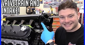 How to Build a 5.3L LS LM7 V8 - Part 9: Valvetrain, Valve Covers, Intake Manifold and Throttle Body!