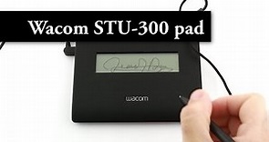 Wacom STU-300 - Signature Tablet - STU300 Product Preview
