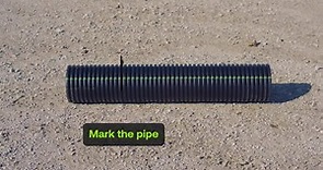 Advanced Drainage Systems 4 in. x 100 ft. Singlewall Perforated Drain Pipe with Filter Sock 04730100BS