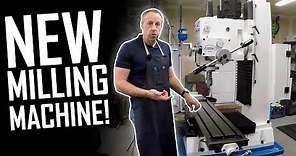 Setting up a New PM-940M Milling Machine - Unboxing, Moving and Assembly