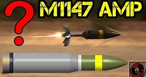 Is the 120mm M1147 Advanced Multi-Purpose (AMP) Main Gun tank round effective?