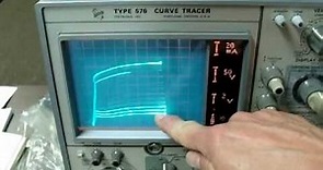 Matching 6V6 Vacuum Tubes With The Tektronix 576 Curve Tracer