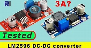LM2596 2v-37V 3A Voltage Step Down converter Module Tested/Reviewed
