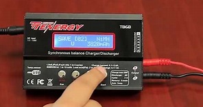 Tenergy TB6B Balanced Charger/Discharger - Walkthrough