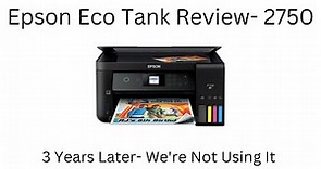 REVIEW: Epson Eco Tank Printer | This May Surprise You!