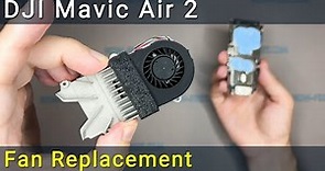 DJI Mavic Air 2 Fan Replacement. How to fix processor overheating error