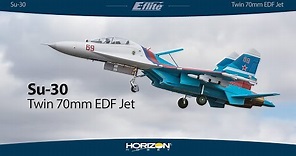 E-flite® Su-30 Twin 70mm EDF PNP & BNF Basic Jet