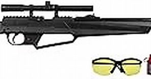 Umarex NXG APX Multi-Pump Pneumatic Youth .177 Caliber Pellet or BB Gun Air Rifle - Includes 4x15mm Scope, Combo Kit (with Glasses, Ammo & Targets), 800 fps