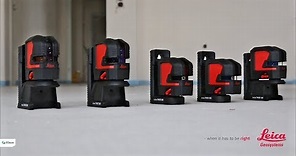 The new Leica Lino series | Leica Line Laser