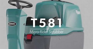 T581 Ride-On Scrubber Overview