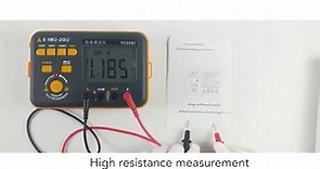 VC60B Digital Insulation Resistance Tester