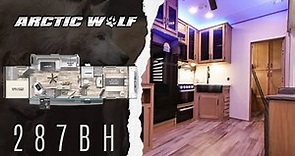 Tour the 2023 Arctic Wolf 287BH Fifth Wheel by Forest River (Cherokee)