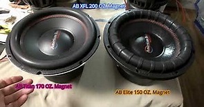 American Bass Elite 1244 Vs. XFL-1244 Vs. Titan 1244 SMD-AMM1 Dyno Results Live On NVX XAD13 Car Amp