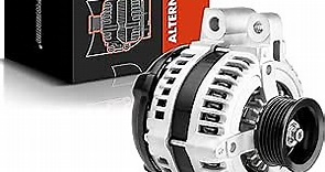 A-Premium Alternator Compatible with Cadillac SRX 2004-2009, STS 2005-2011, V6 3.6L, 12V 150Amp Clockwise 6-Groove Pulley, Replace# 104210-3320, 104210-4350