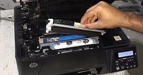 Replacing Toner Cartridges on HP Color LaserJet Pro MFP M176n and M177fw Printers