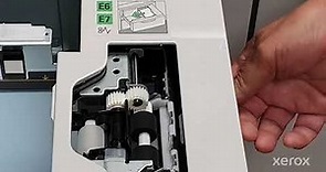Xerox® PrimeLink® B9100 Series Printer Cleaning Replacing the HCF Feed Roll