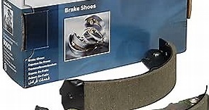 BOSCH BS449R Blue Parking Brake Shoe Set - Compatible With Select 1974-91 Chevrolet and GMC Pickups, Vans, Suburbans, Blazers, and Jimmys (Riveted)