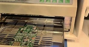 Using the T-962 reflow oven for SMT components