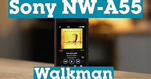 Sony NW-A55 Walkman portable high-res music player with Bluetooth | Crutchfield