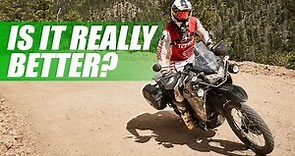 2022 Kawasaki KLR650 First Ride Review | Road and Off-Road Test