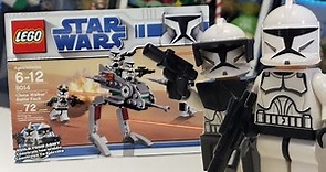 The Classic LEGO Star Wars Clone Walker Battle Pack Review! 8014 (2009)