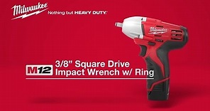 Milwaukee® M12™ 3/8 Square-Drive Impact Wrench 2451-22