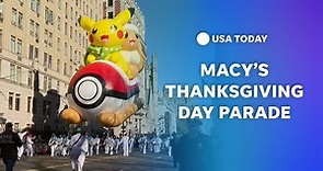 Watch: Macy s Thanksgiving Day parade kicks off in New York City