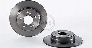 Brembo 08.5178.31 UV Coated solid Rear Brake Rotor CHRYSLER/MERCEDES-BENZ OE# A2034230112