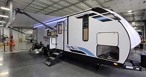 NEW 2022 Vibe 26BH Bunkhouse Trailer by Forestriver at Couchs RV Nation a RV Tour Walkthrough
