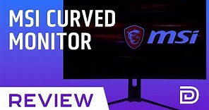 2k Curved Gaming Monitor Review MSI Optix MAG322CQR 32 // Newegg Now