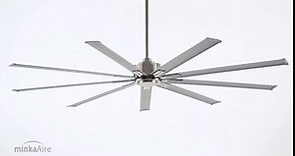 MINKA-AIRE F896-65-BNW Xtreme H20 65 Outdoor Ceiling Fan with Remote Control and Additional Wall Control