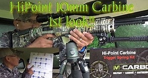 Hi-Point 10mm Carbine Underwood Ammo MCarbo Spring | Part 1