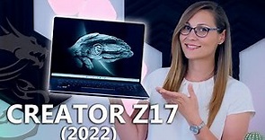 Thin, Light and Powerful - MSI Creator Z17 Laptop Review