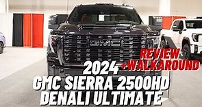 2024 GMC Sierra 2500HD Denali Ultimate | Full Review and Walkaround CLE Auto Show