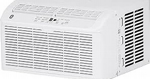 GE 6,200 BTU Ultra Quiet Window Air Conditioner for Small Rooms and Bedrooms, Control Using Remote, 6K Window AC Unit, Easy Install with Included Kit, White