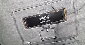 Crucial P5 Plus 1TB M.2 SSD Gen4 NVMe Unboxing