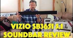 Vizio SB3651 5.1 Soundbar with Chromecast & Bluetooth - REVIEWED!