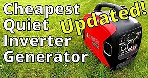 The CHEAPEST Quiet Inverter GENERATOR on AMAZON | A-iPower SUA2000i Unboxing and Review (UPDATED)