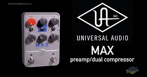 Universal Audio Max Preamp/Dual Compressor