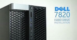 Dell Precision 7820 Hard Drive Installation