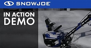 SJ619E - Snow Joe Ultra 18-Inch 14.5-Amp Electric Snow Thrower w/ LED Light - Live Demo