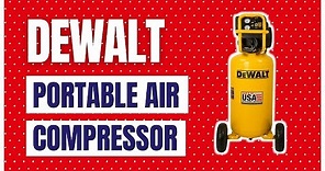 DEWALT DXCM271.COM 27 Gal. 200 PSI Portable Air Compressor