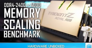 Is Fast RAM A Waste? Unleashing the Core i9-9900K with DDR4-4000