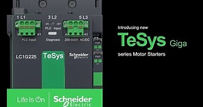 The New Generation of TeSys Giga Series Motor Starters | Schneider Electric