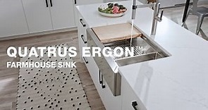 QUATRUS R15 ERGON Kitchen Sink | BLANCO