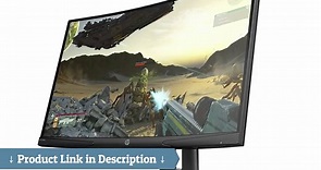 HP X24c 1500R Curved Gaming Monitor 144Hz (9EK40AA) - Review