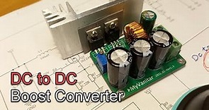 DC to DC Boost (Step up) Converter Circuit using UC3843