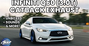 Infiniti Q60 (3.0t) Cat-Back Exhaust System By MAPerformance